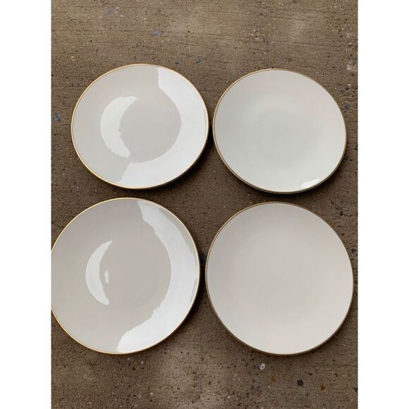 4 VINTAGE NATIONAL AIRLINES JACKSON CHINA 7” DESSERT PLATES 1970'S - Picture 1 of 9